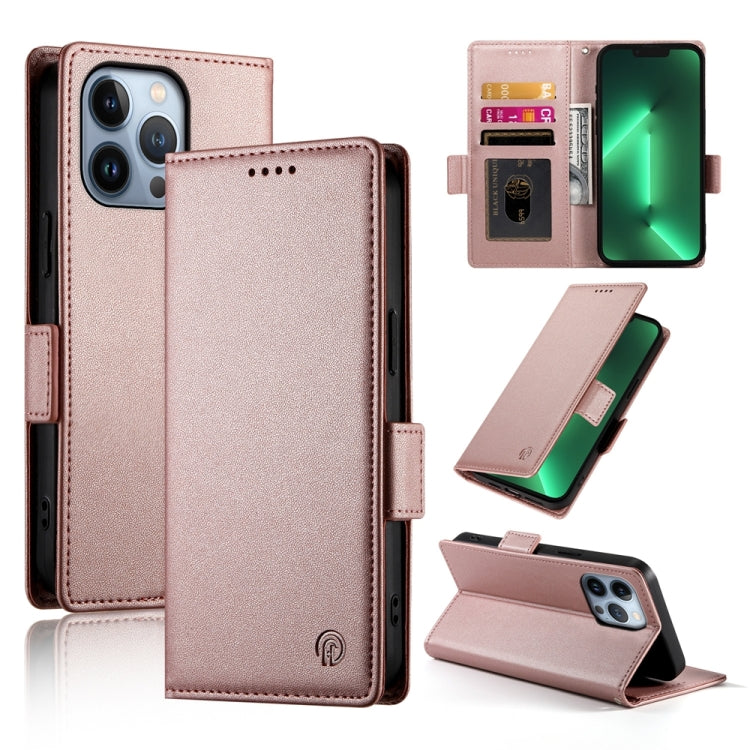 Side Buckle Magnetic Frosted Leather Phone Case, For iPhone 14 Pro Max, For iPhone SE 2022 / SE 2020 / 8, For iPhone 13 Pro Max, For iPhone 13 Pro