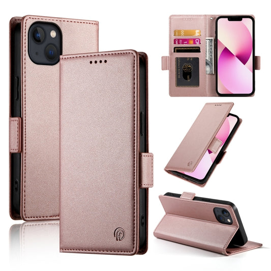 Side Buckle Magnetic Frosted Leather Phone Case, For iPhone 13, For iPhone 13 mini, For iPhone 12 / 12 Pro, For iPhone 12 Pro Max