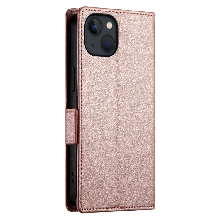 Side Buckle Magnetic Frosted Leather Phone Case, For iPhone 13, For iPhone 13 mini, For iPhone 12 / 12 Pro, For iPhone 12 Pro Max