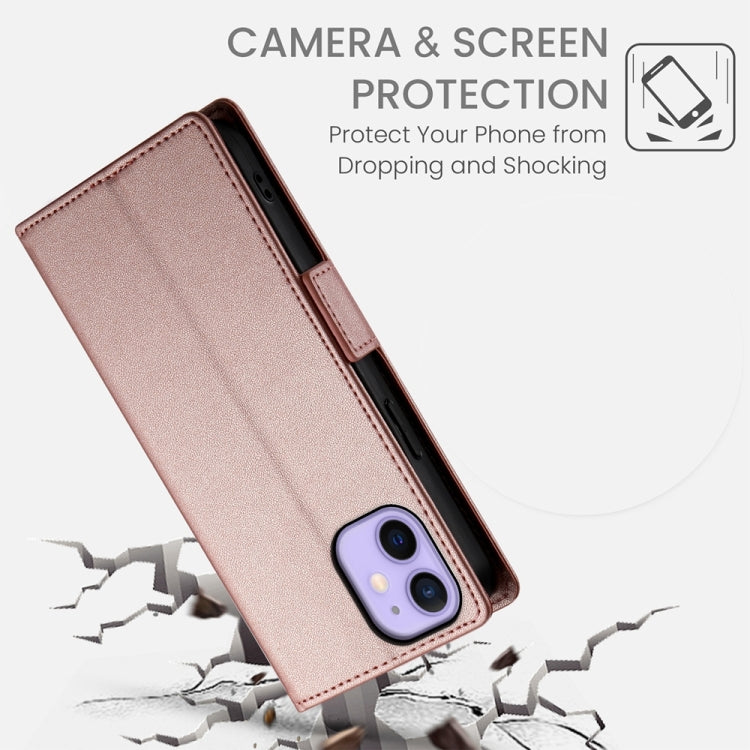 Side Buckle Magnetic Frosted Leather Phone Case, For iPhone 12 mini, For iPhone 11 Pro Max, For iPhone 11, For iPhone 11 Pro