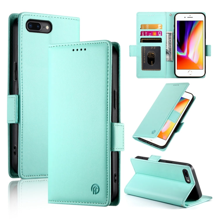 Side Buckle Magnetic Frosted Leather Phone Case, For iPhone X / XS, For iPhone XR, For iPhone XS Max, For iPhone 8 Plus / 7 Plus