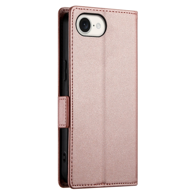 Side Buckle Magnetic Frosted Leather Phone Case, iPhone 16e, For iPhone 15 Pro Max, For iPhone 15 Pro, For iPhone 15 Plus