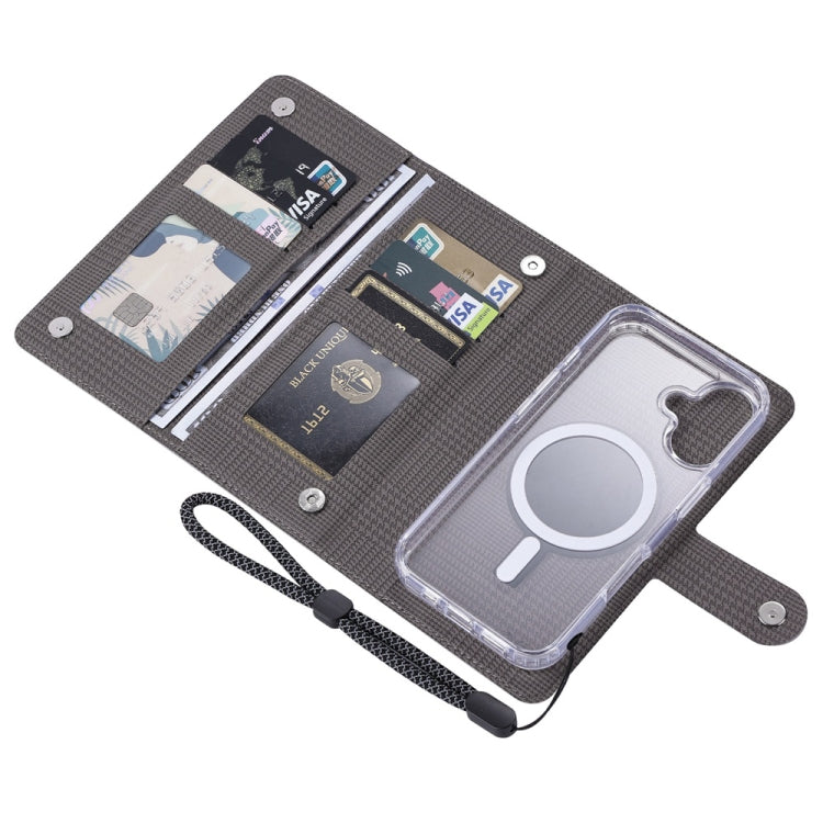 ViLi GHA-C Series RFID MagSafe Magnetic Flip Leather Phone Case, For iPhone 16 Pro Max, For iPhone 16 Pro, For iPhone 16 Plus, For iPhone 16, For iPhone 15 Pro Max, For iPhone 15 Pro