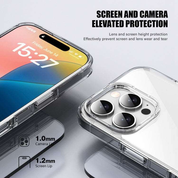 PC Hybrid TPU Full Coverage Shockproof Phone Case, For iPhone 16 Pro Max, For iPhone 16 Pro, For iPhone 16 Plus, For iPhone 16, For iPhone 15 Pro Max, For iPhone 15 Pro, For iPhone 15 Plus, For iPhone 15