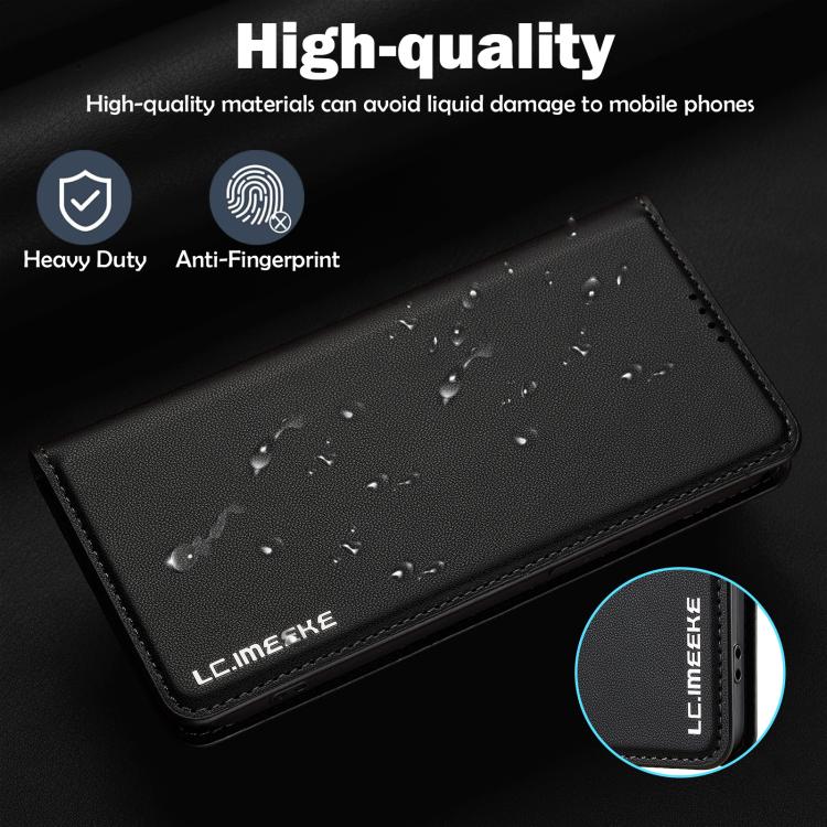 LC.IMEEKE L1 Series Frosted Fine Texture PU Phone Case, For iPhone 16e, For iPhone 16 Pro Max, For iPhone 16 Pro, For iPhone 16 Plus, For iPhone 16, For iPhone 15