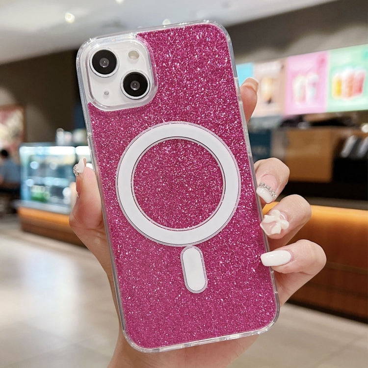 Acrylic Transparent Glitter MagSafe Phone Case, For iPhone 15 Pro Max, For iPhone 15 Pro, For iPhone 15 Plus, For iPhone 15