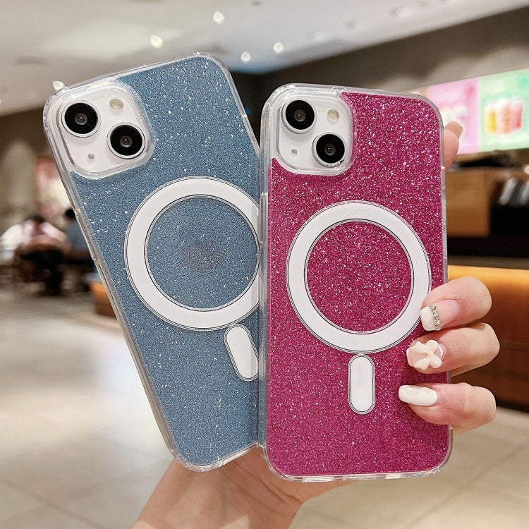 Acrylic Transparent Glitter MagSafe Phone Case, For iPhone 14 Plus, For iPhone 14, For iPhone 14 Pro, For iPhone 14 Pro Max