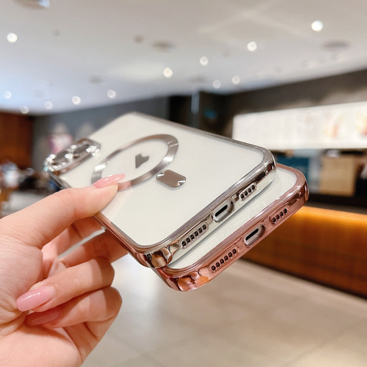 Electroplating MagSafe Phone Case, For iPhone 15, For iPhone 14 Plus, For iPhone 14, For iPhone 14 Pro