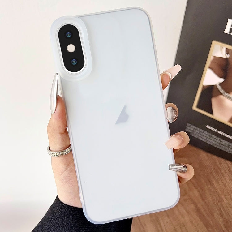 Frosted Translucent TPU Full Coverage Phone Case, For iPhone 11 Pro, For iPhone X / XS, For iPhone XR, For iPhone XS Max