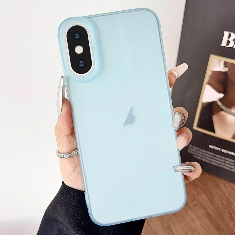 Frosted Translucent TPU Full Coverage Phone Case, For iPhone 11 Pro, For iPhone X / XS, For iPhone XR, For iPhone XS Max