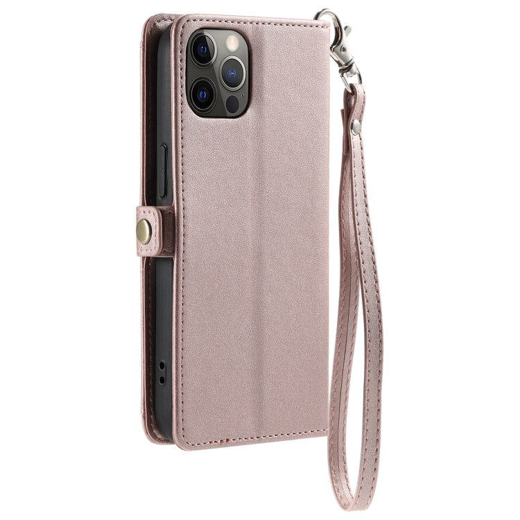 Wallet Multi-card Slot Leather Phone Case with Lanyard, For iPhone 12 Pro, For iPhone 11, For iPhone XS / X, For iPhone XS Max, For iPhone 8 Plus / 7 Plus