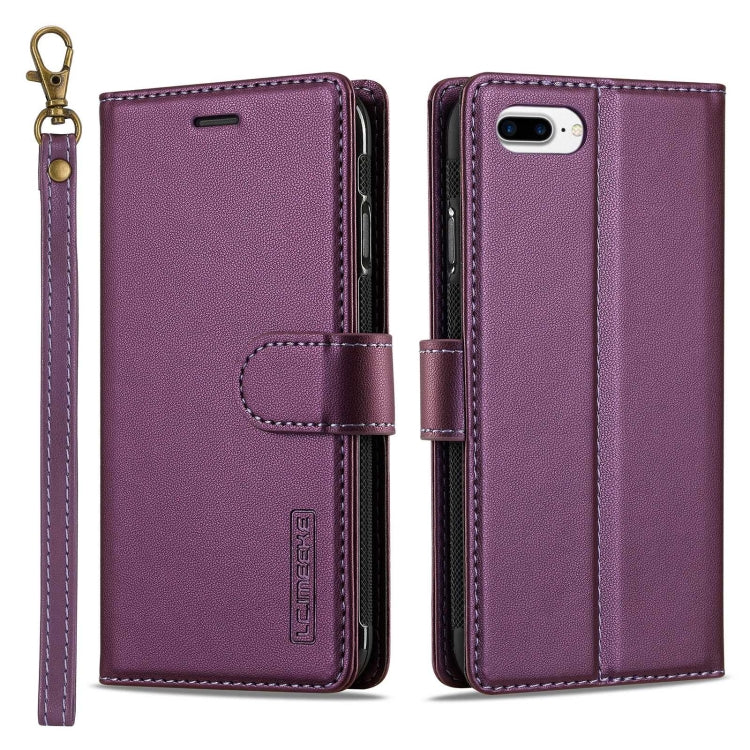 LC.IMEEKE L2 Series Detachable Magsafe PU Phone Case with Lanyard, For iPhone 11, For iPhone X / XS, For iPhone XR, For iPhone XS Max, For iPhone 7 Plus / 8 Plus