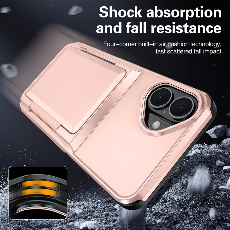 Card Slot Holder Phone Case, For iPhone 14 Pro, For iPhone 14 Pro Max, For iPhone 13 Pro Max, For iPhone 13 Pro, For iPhone 13