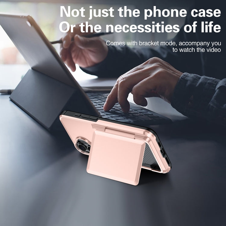 Card Slot Holder Phone Case, For iPhone 16 Pro Max, For iPhone 16 Pro, For iPhone 16 Plus, For iPhone 16, For iPhone 15 Pro Max