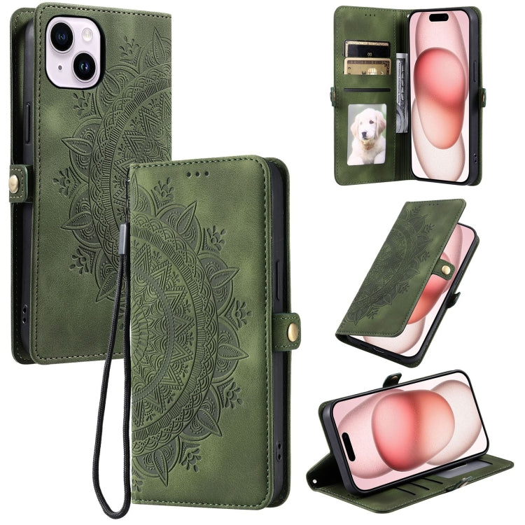 Skin Feel Totem Embossed Leather Phone Case, For iPhone 15 Pro, For iPhone 15 Plus, For iPhone 15, For iPhone 14 Plus, For iPhone 14, For iPhone 14 Pro