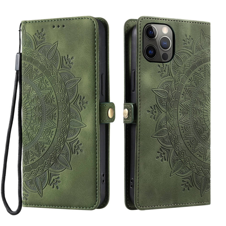 Skin Feel Totem Embossed Leather Phone Case, For iPhone 12 / 12 Pro, For iPhone 12 Pro Max, For iPhone 12 mini, For iPhone 11 Pro Max, For iPhone 11, For iPhone 11 Pro