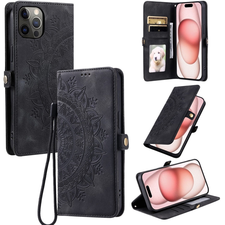 Skin Feel Totem Embossed Leather Phone Case, For iPhone 12 / 12 Pro, For iPhone 12 Pro Max, For iPhone 12 mini, For iPhone 11 Pro Max, For iPhone 11, For iPhone 11 Pro