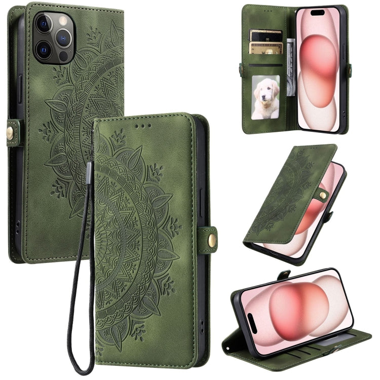 Skin Feel Totem Embossed Leather Phone Case, For iPhone 12 / 12 Pro, For iPhone 12 Pro Max, For iPhone 12 mini, For iPhone 11 Pro Max, For iPhone 11, For iPhone 11 Pro