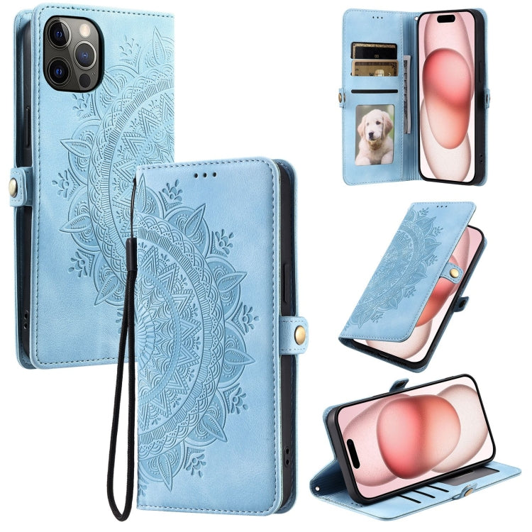 Skin Feel Totem Embossed Leather Phone Case, For iPhone 12 / 12 Pro, For iPhone 12 Pro Max, For iPhone 12 mini, For iPhone 11 Pro Max, For iPhone 11, For iPhone 11 Pro