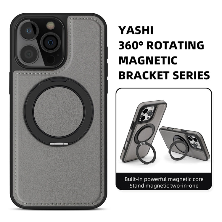 Yashi 360 Degree Rotating MagSafe Holder Phone Case, For iPhone 16 Pro Max, For iPhone 16 Pro, For iPhone 16 Plus, For iPhone 16