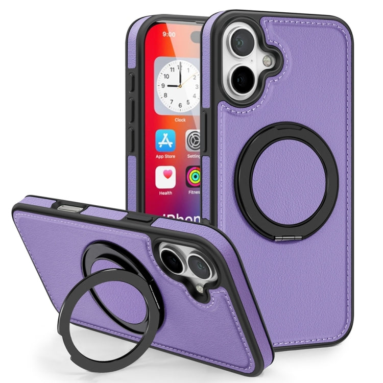 Yashi 360 Degree Rotating MagSafe Holder Phone Case, For iPhone 16 Pro Max, For iPhone 16 Pro, For iPhone 16 Plus, For iPhone 16