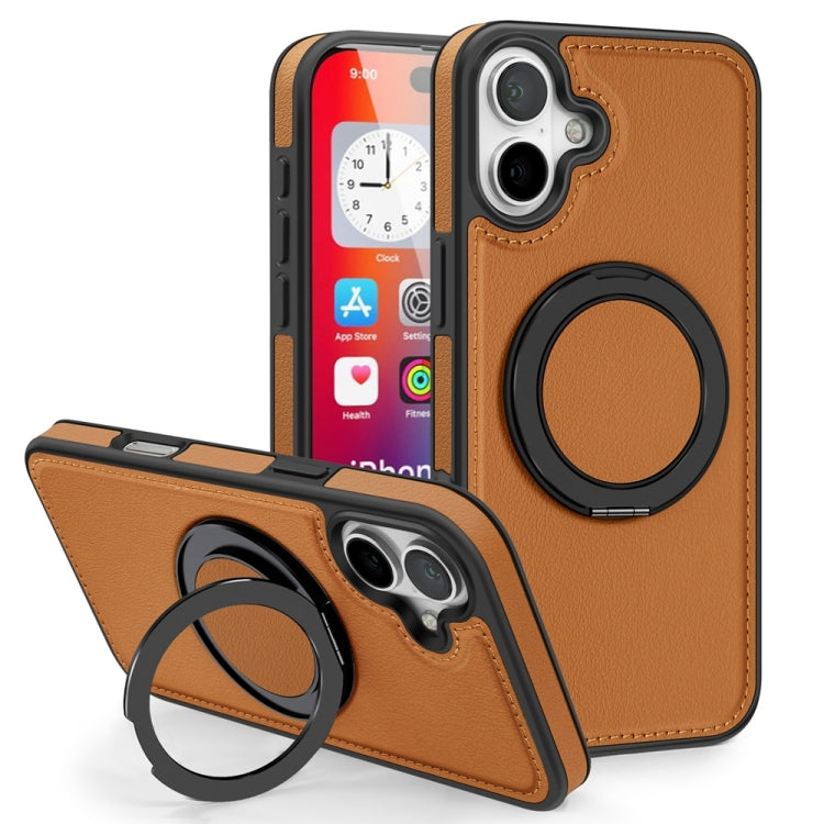 Yashi 360 Degree Rotating MagSafe Holder Phone Case, For iPhone 16 Pro Max, For iPhone 16 Pro, For iPhone 16 Plus, For iPhone 16