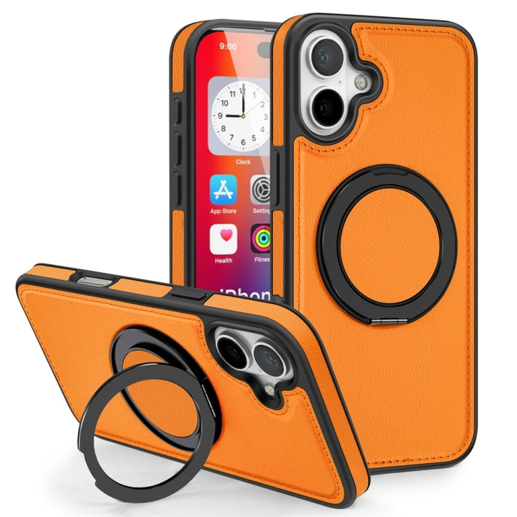 Yashi 360 Degree Rotating MagSafe Holder Phone Case, For iPhone 16 Pro Max, For iPhone 16 Pro, For iPhone 16 Plus, For iPhone 16