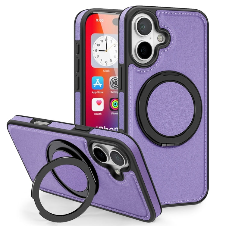 Yashi 360 Degree Rotating MagSafe Holder Phone Case, For iPhone 16 Pro Max, For iPhone 16 Pro, For iPhone 16 Plus, For iPhone 16