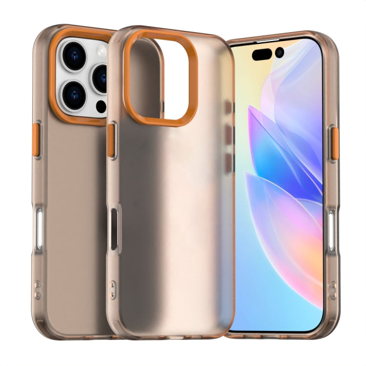 Candy PC Hybrid TPU Shockproof Phone Case, For iPhone 16 Pro Max, For iPhone 16 Pro, For iPhone 16 Plus, For iPhone 16