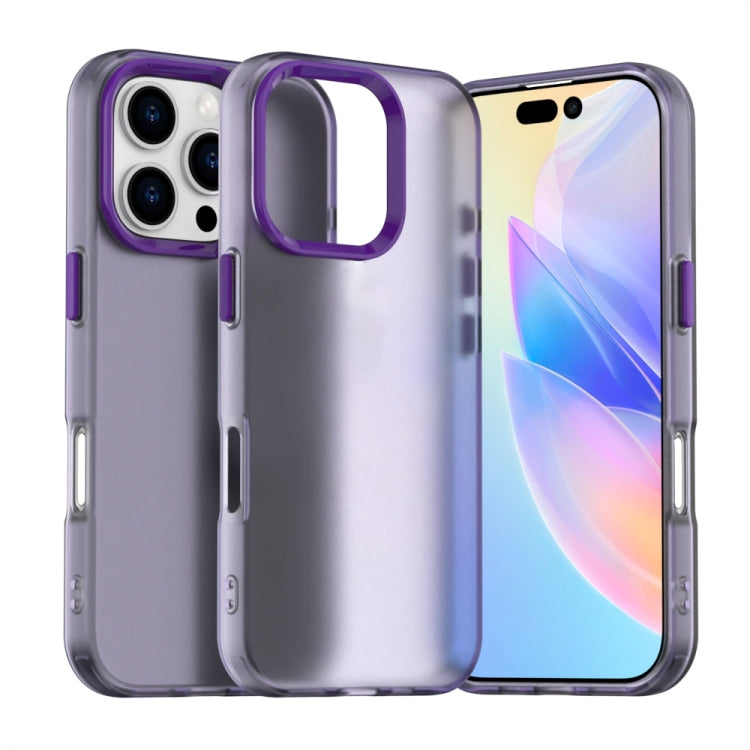 Candy PC Hybrid TPU Shockproof Phone Case, For iPhone 16 Pro Max, For iPhone 16 Pro, For iPhone 16 Plus, For iPhone 16