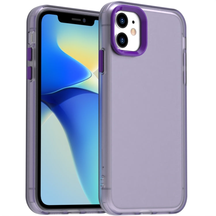 Candy PC Hybrid TPU Shockproof Phone Case, For iPhone 12 Pro Max, For iPhone 12 Pro, For iPhone 11 Pro Max, For iPhone 11