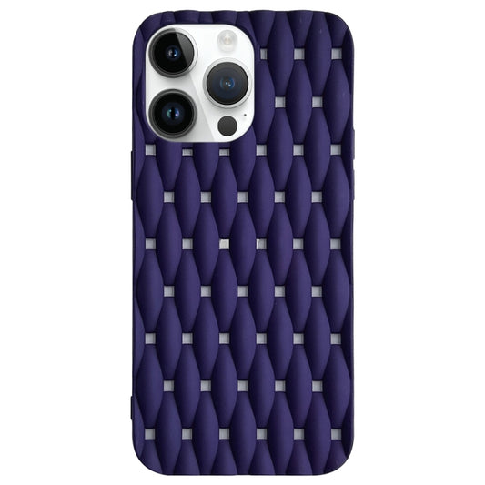 Weave Cooling Solid Color TPU Phone Case, For iPhone 15 Pro, For iPhone 15 Plus, For iPhone 15, For iPhone 14 Plus, For iPhone 14