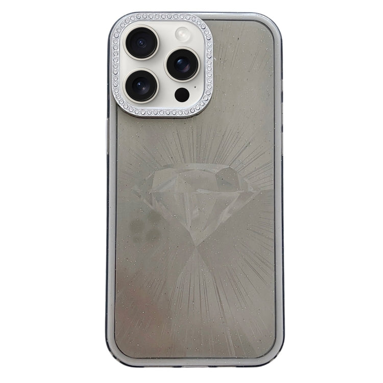 Diamond Texture TPU Hybrid PC IMD Phone Case, For iPhone 13, For iPhone 12 Pro Max, For iPhone 12, For iPhone 12 Pro, For iPhone 11 Pro Max, For iPhone 11