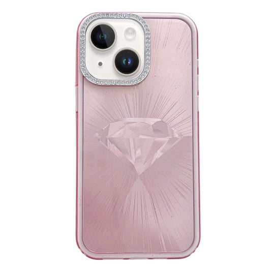 Diamond Texture TPU Hybrid PC IMD Phone Case, For iPhone 13, For iPhone 12 Pro Max, For iPhone 12, For iPhone 12 Pro, For iPhone 11 Pro Max, For iPhone 11