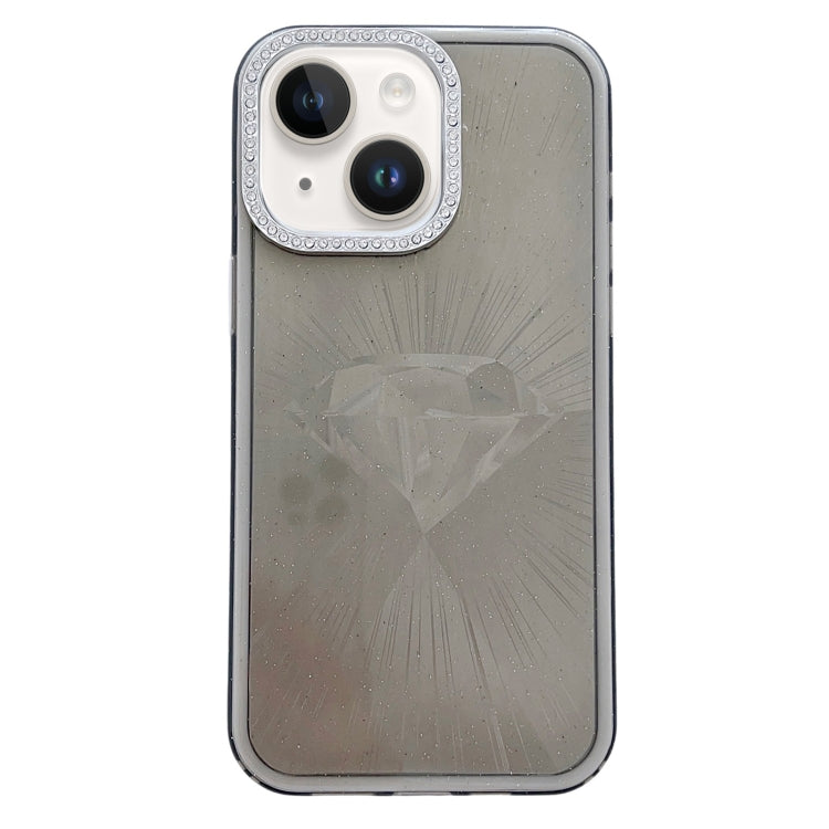 Diamond Texture TPU Hybrid PC IMD Phone Case, For iPhone 13, For iPhone 12 Pro Max, For iPhone 12, For iPhone 12 Pro, For iPhone 11 Pro Max, For iPhone 11