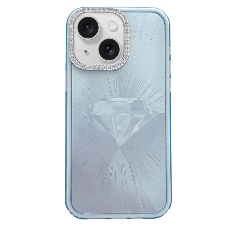 Diamond Texture TPU Hybrid PC IMD Phone Case, For iPhone 15, For iPhone 14, For iPhone 14 Pro, For iPhone 14 Pro Max, For iPhone 13 Pro Max, For iPhone 13 Pro