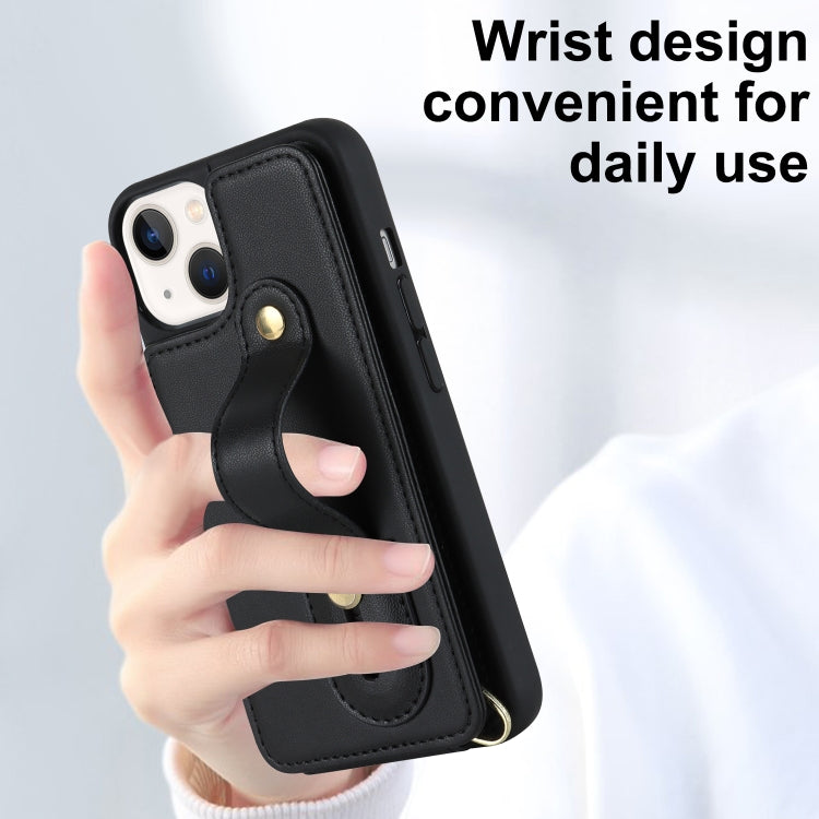 Wristband Vertical Flip Wallet Back Cover Phone Case with Long Lanyard, For iPhone 15, For iPhone SE 2022 / 2020 / 8, For iPhone XS Max, For iPhone 8 Plus / 7 Plus