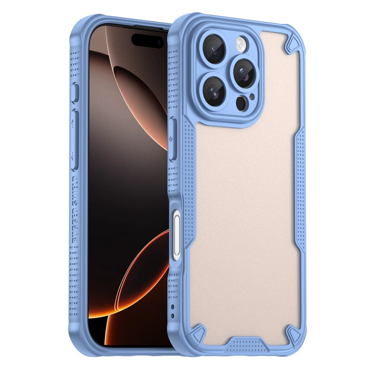 Armor Glaze PC Hybrid TPU Phone Case, For iPhone 16 Pro Max, For iPhone 16 Pro, For iPhone 16 Plus, For iPhone 16, iPhone 16e, For iPhone 15 Pro Max