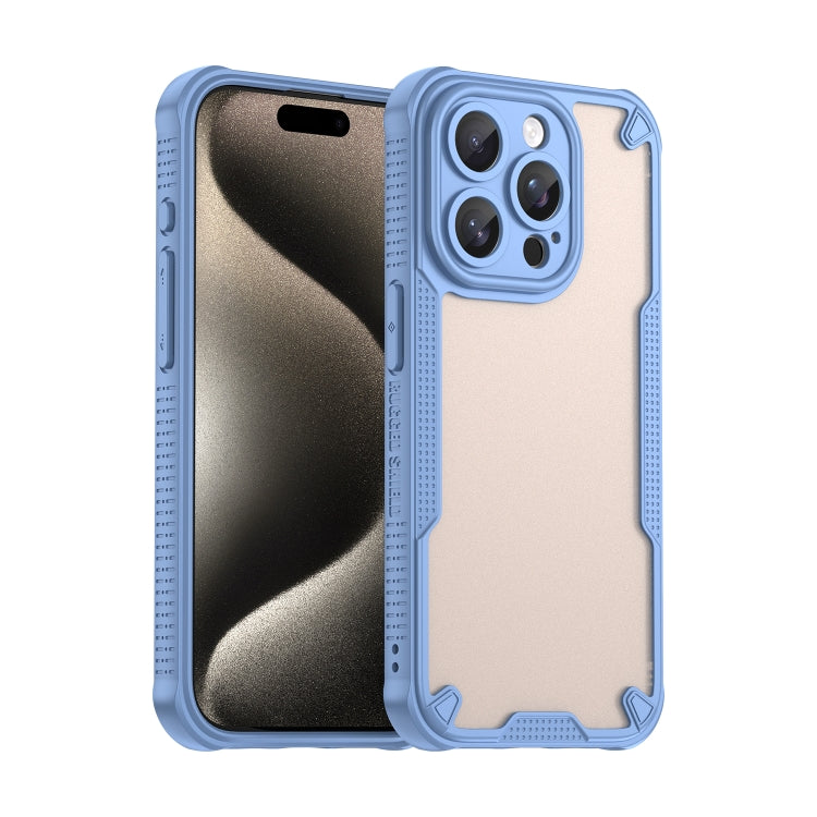 Armor Glaze PC Hybrid TPU Phone Case, For iPhone 16 Pro Max, For iPhone 16 Pro, For iPhone 16 Plus, For iPhone 16, iPhone 16e, For iPhone 15 Pro Max