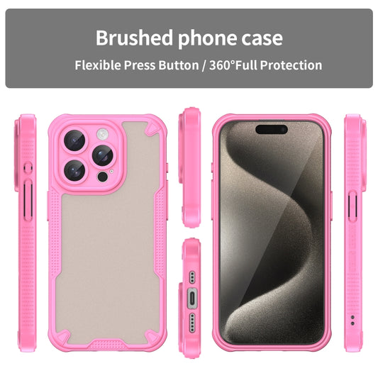 Armor Glaze PC Hybrid TPU Phone Case, For iPhone 15 Pro, For iPhone 15 Plus, For iPhone 15, For iPhone 14 Plus, For iPhone 14, For iPhone 14 Pro