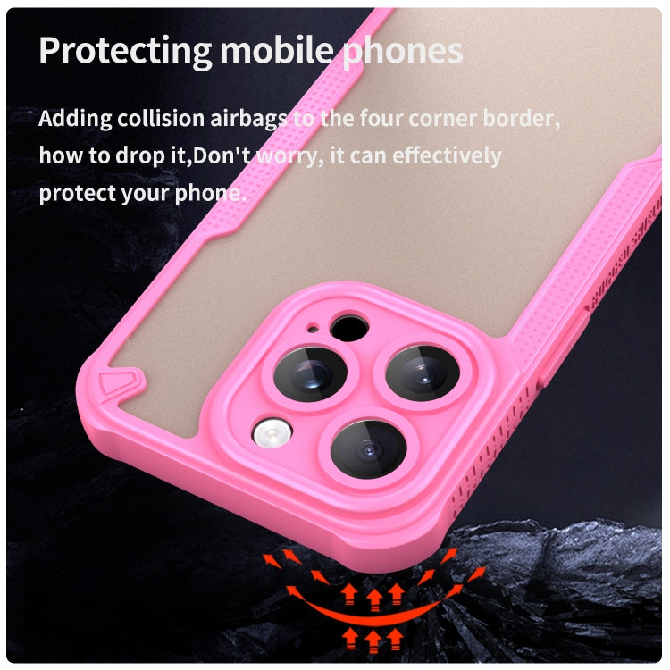 Armor Glaze PC Hybrid TPU Phone Case, For iPhone 15 Pro, For iPhone 15 Plus, For iPhone 15, For iPhone 14 Plus, For iPhone 14, For iPhone 14 Pro