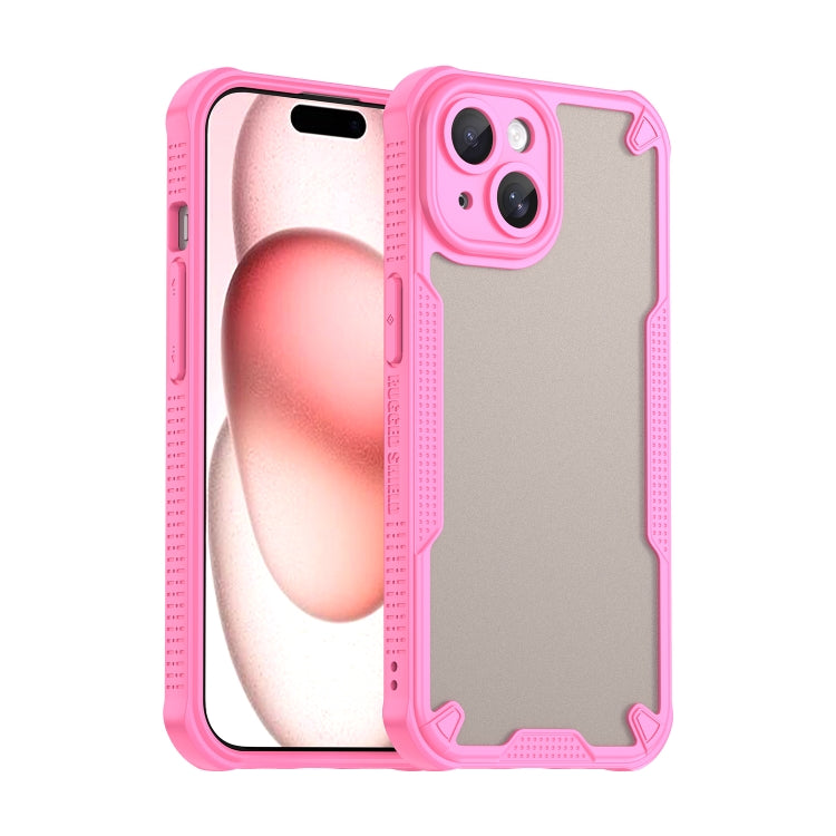 Armor Glaze PC Hybrid TPU Phone Case, For iPhone 15 Pro, For iPhone 15 Plus, For iPhone 15, For iPhone 14 Plus, For iPhone 14, For iPhone 14 Pro