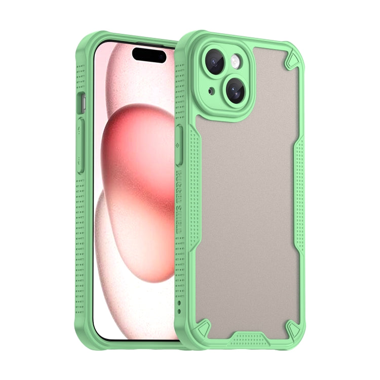 Armor Glaze PC Hybrid TPU Phone Case, For iPhone 15 Pro, For iPhone 15 Plus, For iPhone 15, For iPhone 14 Plus, For iPhone 14, For iPhone 14 Pro