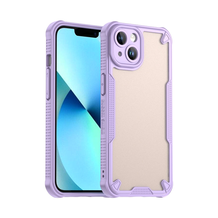 Armor Glaze PC Hybrid TPU Phone Case, For iPhone 15 Pro, For iPhone 15 Plus, For iPhone 15, For iPhone 14 Plus, For iPhone 14, For iPhone 14 Pro