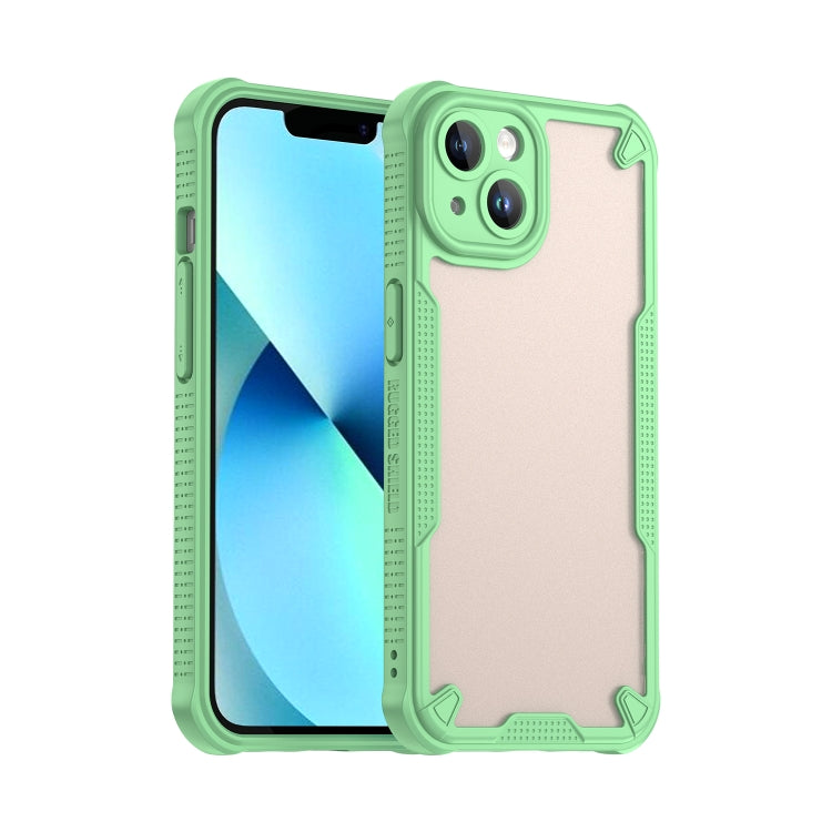 Armor Glaze PC Hybrid TPU Phone Case, For iPhone 15 Pro, For iPhone 15 Plus, For iPhone 15, For iPhone 14 Plus, For iPhone 14, For iPhone 14 Pro