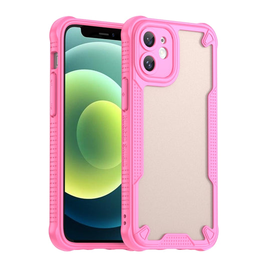 Armor Glaze PC Hybrid TPU Phone Case, For iPhone 12, For iPhone 12 Pro Max, For iPhone 12 Pro, For iPhone SE 2020, For iPhone 11 Pro Max, For iPhone 11