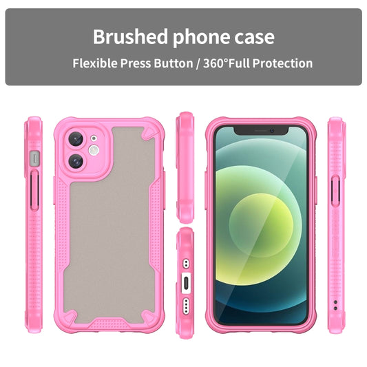 Armor Glaze PC Hybrid TPU Phone Case, For iPhone 12, For iPhone 12 Pro Max, For iPhone 12 Pro, For iPhone SE 2020, For iPhone 11 Pro Max, For iPhone 11