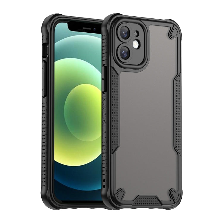 Armor Glaze PC Hybrid TPU Phone Case, For iPhone 12, For iPhone 12 Pro Max, For iPhone 12 Pro, For iPhone SE 2020, For iPhone 11 Pro Max, For iPhone 11