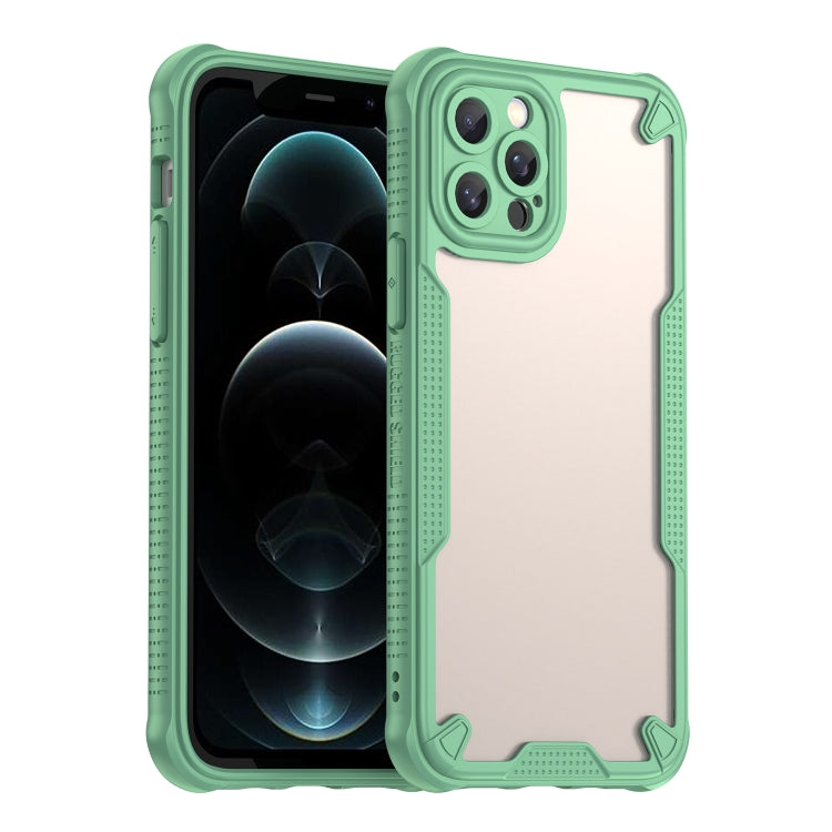 Armor Glaze PC Hybrid TPU Phone Case, For iPhone 12, For iPhone 12 Pro Max, For iPhone 12 Pro, For iPhone SE 2020, For iPhone 11 Pro Max, For iPhone 11