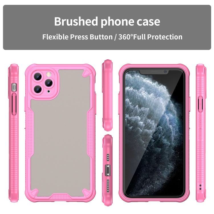 Armor Glaze PC Hybrid TPU Phone Case, For iPhone 11 Pro, For iPhone XS, For iPhone XR, For iPhone XS Max, For iPhone X, For iPhone 8 Plus